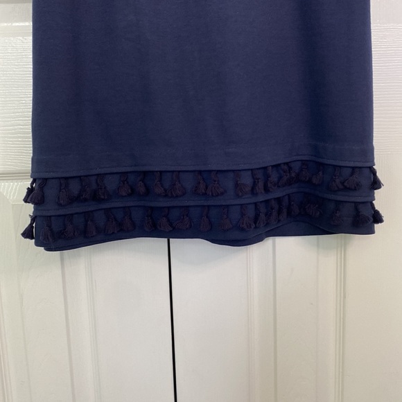 Crown & Ivy Sleeveless Dress with Tassel Detail At Bottom - Picture 2 of 5